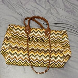 The Lily Jumbo Tote initials GAN